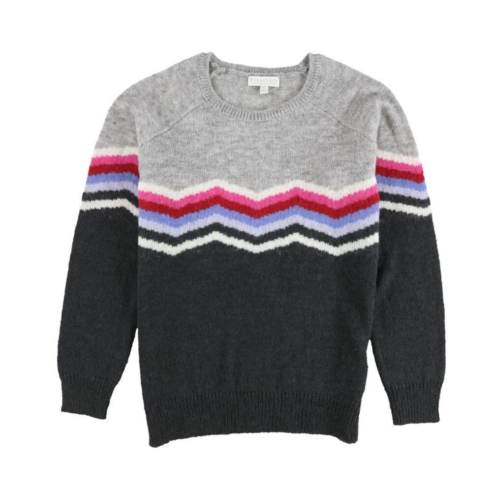 P.J. Salvage Womens Colorblocked Pullover Sweater, NWT